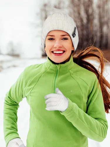 Vista 6 de 5 Pieces Women Winter Ski Outing Set, Knit Hat Scarf Gloves Earmuffs Stockings