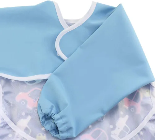 Vista 4 de Babero impermeable con mangas y bolsillo, 6-24 meses