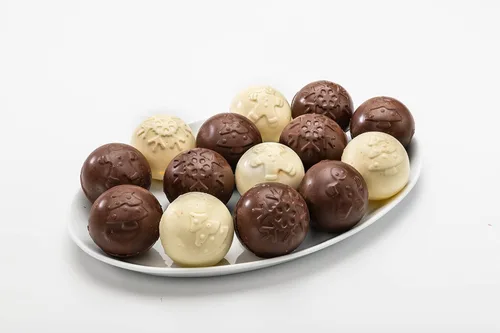 Vista 8 de Molde de silicona para bombas de chocolate caliente y cacao de Mobi, hombre de jengibre, para hacer 3 "bombas
