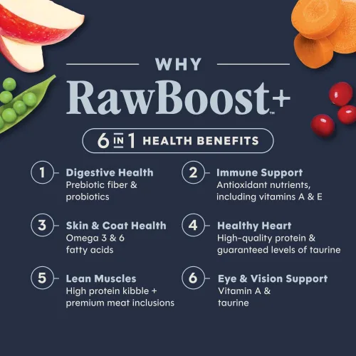 Vista 4 de Instinct Receta sin granos Raw Boost con pollo real natural seco para gatos, bolsa de 10 libras