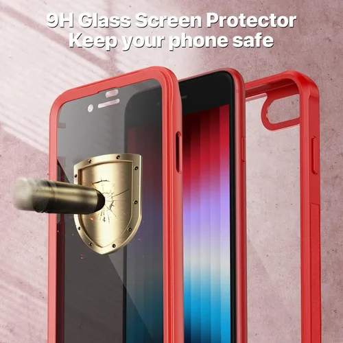 Vista 145 de CENHUFO Funda de privacidad para iPhone 11 Pro, funda de cuerpo completo con protector de pantalla de privacidad de vidrio templado 9H integrado