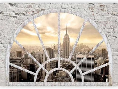 Vista 15 de artgeist Mural de pared prémium de Nueva York, 79 x 55 pulgadas, papel tapiz no tejido, decoración de pared de vellón, impresión fotográfica, diseño
