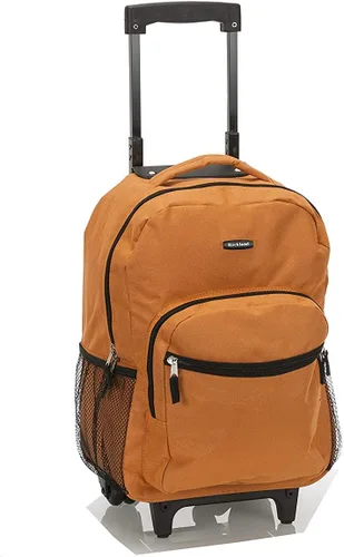 Vista 7 de Rockland - Mochila con asas dobles enrollables, Negro (Blackdot), Talla única
