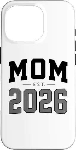 Vista 20 de Mom Est 2026 New Mother Parent New Born Child Parenthood Case for iPhone 17