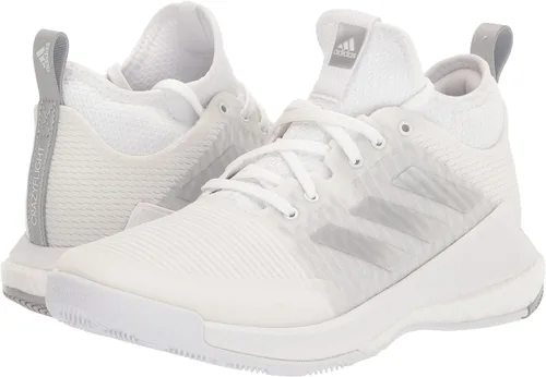Vista 7 de adidas Crazyflight Mid - Zapatos de voleibol para mujer, BlancoBlancoBlanco
