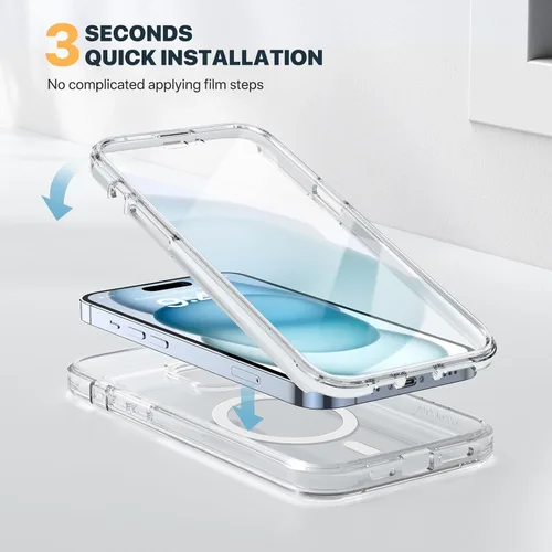 Vista 478 de DIACLARA - Funda transparente compatible con iPhone XR 6.1 pulgadas 2018