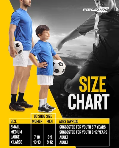 Vista 3 de FieldPro 3 y 5 pares de calcetines de agarre de fútbol para adultos y jóvenes, 5 colores, calcetines de agarre para hombre Calcetines de fútbol