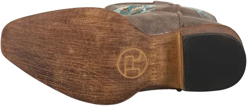 Vista 5 de Roper Women's Riley Floral Embroidery Snip Toe Boot