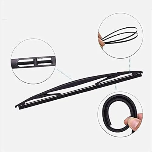 Vista 5 de Rear wiper blade and wiper arm for Opel Zafira 1999-2005 16" car rear wiper