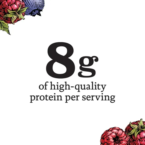 Vista 3 de siggi's Bebida de yogur baja en grasa probiótica de bayas mixtas, 8 onzas líquidas