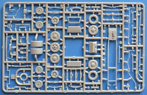 Vista 3 de ACE 72580-1/72 G917T 3t Alemán Camión de Carga Escala de Plástico Modelo Kit