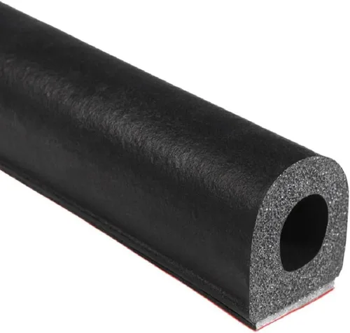 Vista 15 de Trim-Lok Sello de goma en forma de D – 0.437 pulgadas de alto, 0.375 pulgadas de ancho, 25 pies de largo – Sello de espuma EPDM con adhesivo