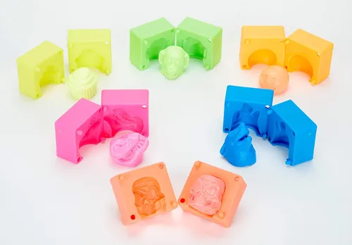 Vista 2 de Crayola Silly Putty Buddeez, juguete sorpresa, regalo para niños de 4, 5, 6, 7 años