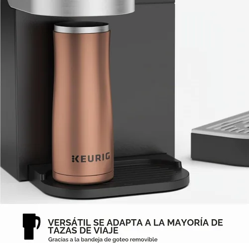 Vista 8 de Keurig K-2550 - Cafetera de una sola porción para empresas medianas, plomada, plata/negro