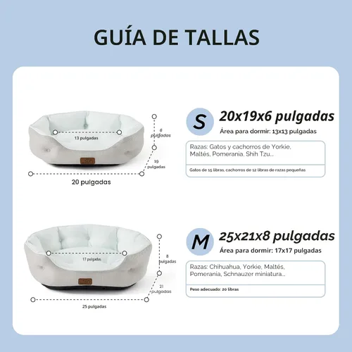 Vista 7 de Bedsure AeroFrost™ - Cama refrescante para perros pequeños, redonda