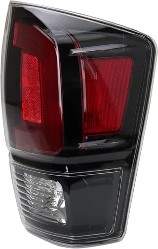 Vista 37 de Ensamble de luz trasera exterior TRQ para lado del conductor izquierdo trasero. Compatible con Toyota Corolla XLE 2020, 2021, 2022 y Toyota Corolla