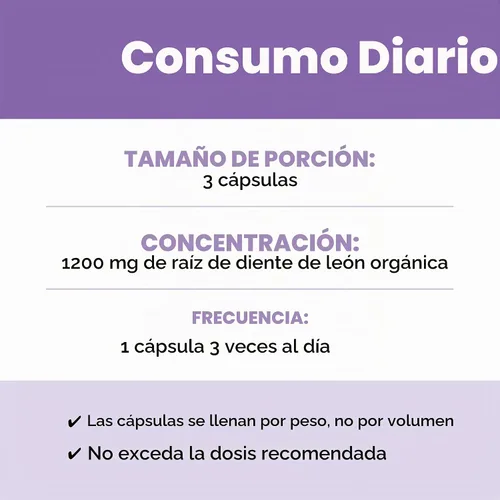 Vista 6 de Oregon's Wild Harvest Suplemento orgánico de raíz de diente de león Amargo herbario tradicional, 90 cápsulas veganas