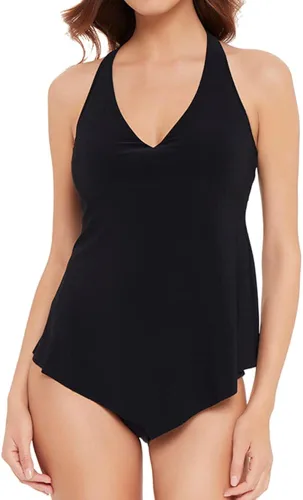 Vista 2 de MagicSuit Traje de baño para mujer, brasier con aros, copa extraíble, parte superior del tankini