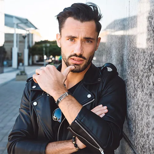 Vista 5 de Relleno de Regalo para Adolescentes Hijo/Nieto Regalo para Chicos Teens Pulsera de Cuero para Hombres, “Te Amo Para Siempre”Pulsera de Hombre