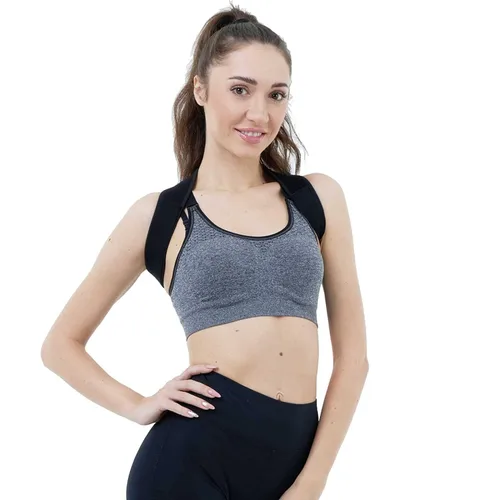 Vista 3 de Longmann Corrector de postura para mujeres y hombres, corrector de postura de espalda ajustable, soporte invisible para la parte superior