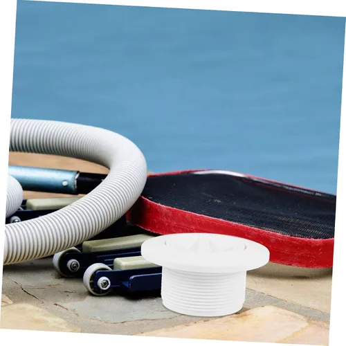 Vista 7 de Reemplazo de tapón de vacío de piscina 1022 para limpiadores de piscinas, cubierta de enchufe de pared de entrada de succión roscada de 1.5 pulgadas