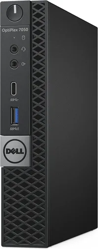Vista 2 de Dell OptiPlex 7050 Mini computadora de escritorio, Intel Core i5-7500T hasta 3.3 GHz, 8 GB de RAM, 256 GB SSD, Wi-Fi y Bluetooth, Windows 11 Pro