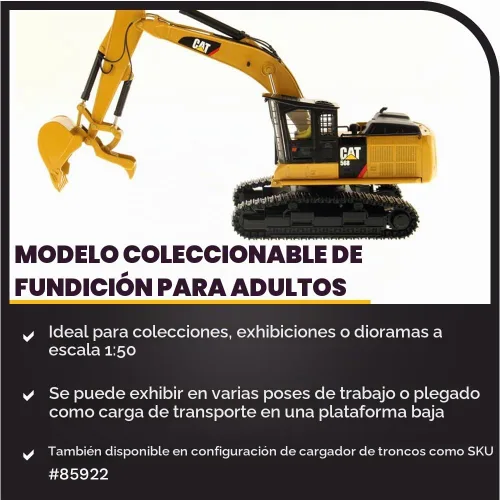 Vista 3 de Diecast Masters Caterpillar 568 GF Road Builder High Line Series Vehículo