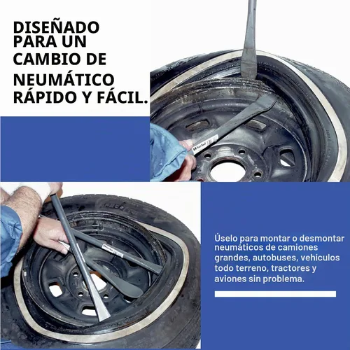 Vista 3 de Ken-Tool 33220 fierro curvo de 30" para llantas