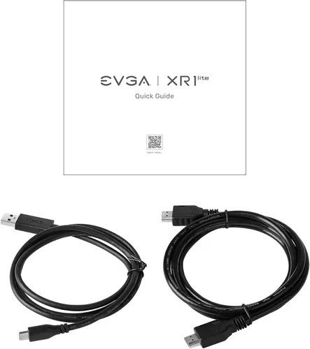 Vista 2 de EVGA XR1 lite Tarjeta de Captura, Certificada para OBS, USB 3.0, Pasar a 4K, PC, PS5, PS4, Xbox Series X y S, Xbox One, Nintendo Switch