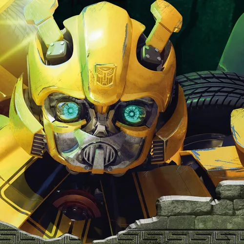 Vista 11 de Juguetes Transformers Rise of The Beasts Movie, Juguete Convertible Bumblebee Modo Bestia con Luces y Sonidos, Edades 6 y más, 10 pulgadas
