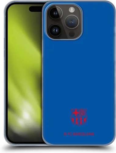 Vista 11 de Head Case Designs Funda rígida con licencia oficial del FC Barcelona Barca Crest y compatible con Apple iPhone 15 Pro Max