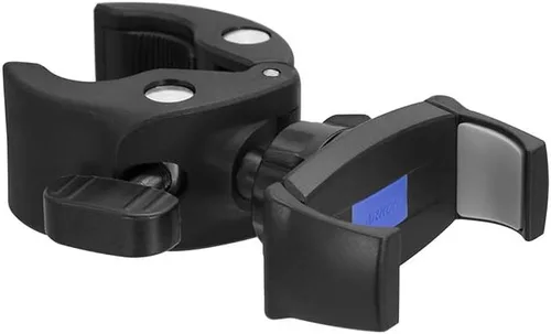 Vista 2 de ARKON Mounts Mobile Grip 5 Soporte para teléfono con abrazadera Soporte seguro con resorte Soporte de teléfono con abrazadera para cochecitos