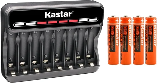 Vista 5 de Kastar CMH8 - Cargador USB inteligente compatible con Panasonic KX-TG6533B KX-TG6534 KX-TG6534B KX-TG6541 KX-TG6541B KX-TG6542 KX-TG6542B KX-TG6543