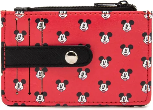 Vista 19 de Buckle-Down, Disney, cartera para mujer con 3 ranuras para tarjetas, 1 cremallera para monedas, 1 ranura para identificación con ventana, 4.5 x 3.0