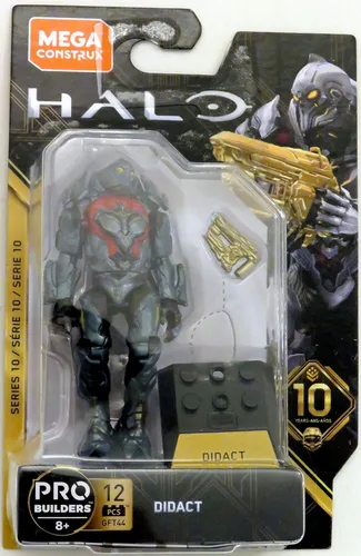 Vista 2 de Mega Construx Halo Heroes Pro Builders Series 10 Didact Mini figura GFT44