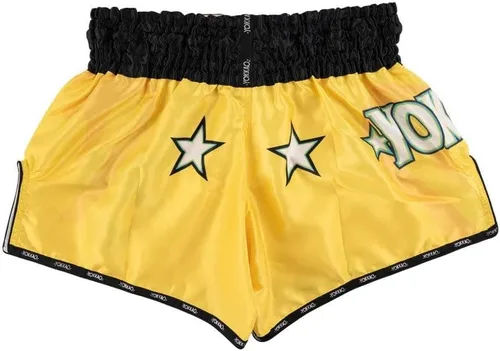 Vista 2 de YOKKAO Pantalones cortos de boxeo Muay Thai para hombres y mujeres Pantalones cortos de satén premium para atletas Ideal para entrenamiento