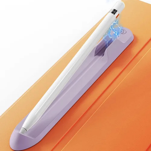 Vista 8 de AHASTYLE Soporte extraíble para iPencil [accesorio magnético] Fuerte adhesivo adhesivo de silicona para Apple Pencil de 1ª y 2ª generación (negro)