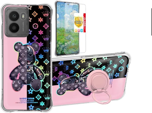 Vista 155 de jioeuinly Funda para Tecno Spark Go 2025 Compatible con Tecno Spark Go 1 / GO 1S / Pop 9 4G Funda de Teléfono Cubierta