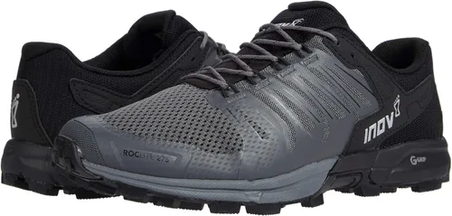 Vista 4 de Inov-8 Roclite 295 - Tenis de correr para hombre Negro/Amarillo