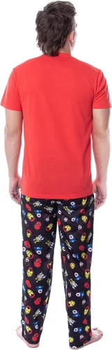 Vista 2 de Marvel Thor Captain America Iron Man - Conjunto de pijama de superhéroe para hombre