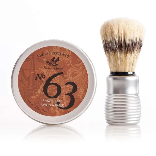Vista 4 de Pre de Provence Colección No.63 para hombre, brocha de afeitar