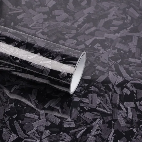 Vista 18 de Lypumso - Envolturas de vinilo de fibra de carbono forjadas, rollos de vinilo mate para envoltura de coches para uso DIY, adhesivos autoadhesivos