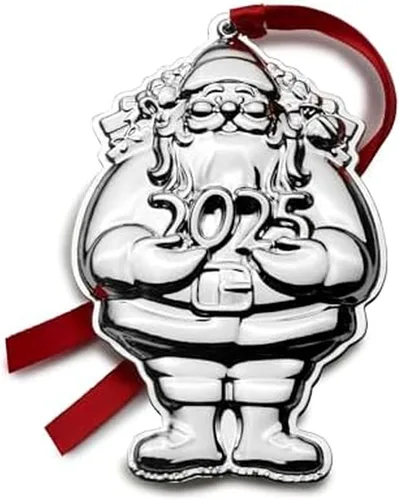 Vista 13 de Wallace 32ª edición 2021 Adorno de campana de trineo chapada en oro, oro, Navidad