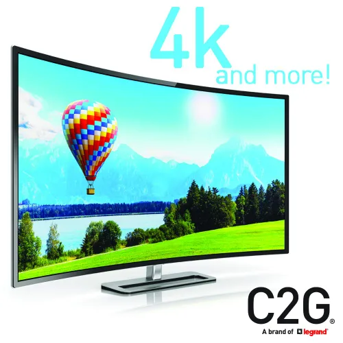 Vista 4 de C2G Cable HDMI de alta velocidad con Ethernet de 5.9 ft, HDMI para dispositivo de audio/vídeo, 5.9 ft, 1 HDMI digital