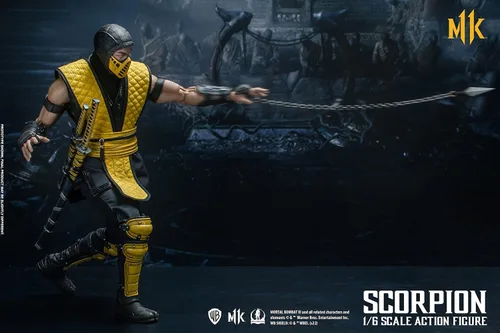 Vista 14 de Storm Collectibles - Mortal Kombat 11 - Figura de acción de Scorpion