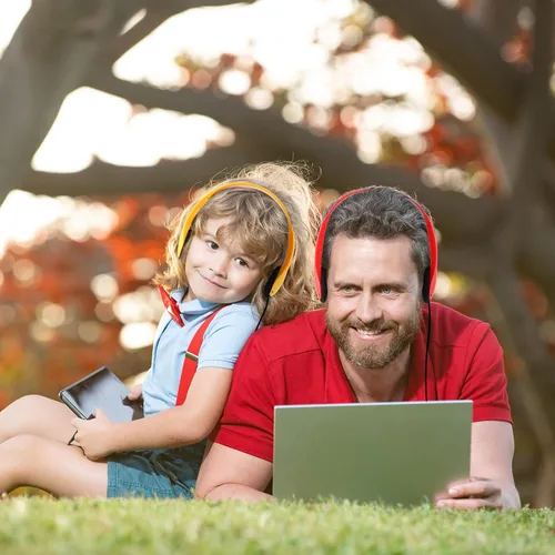 Vista 6 de 10 auriculares a granel sobre la oreja con cable de enchufe de 0.1 in