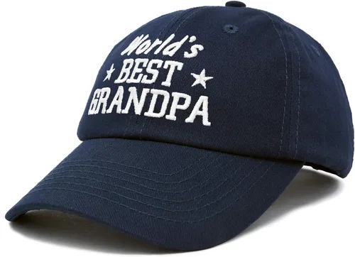 Vista 5 de DALIX Worlds - Gorra de algodón para abuelo, regalo para abuelo, diseño de Papá
