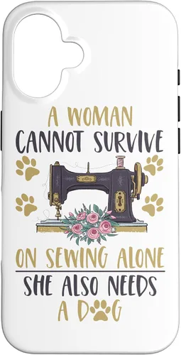 Vista 31 de Funda divertida para iPhone 11, para amantes de la máquina de coser