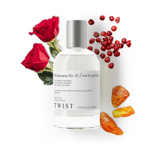 Vista 38 de Twist - Addicted No. 3 - Eau De Parfum inspirado en Y. Black Opium, Perfume de larga duración para mujer, Ámbar y Vainilla, Vegano, Ingredientes