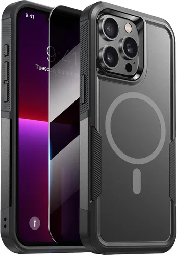 Vista 76 de Diaclara Funda diseñada para iPhone 12/iPhone 12 Pro, [con protector de pantalla de privacidad] [antiespía]